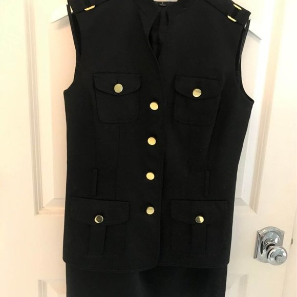 Tahari Arthur S. Levine, Black  Suit - Picture 1 of 15